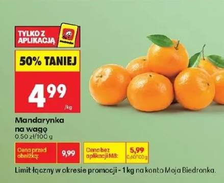Mandarynka na wagę