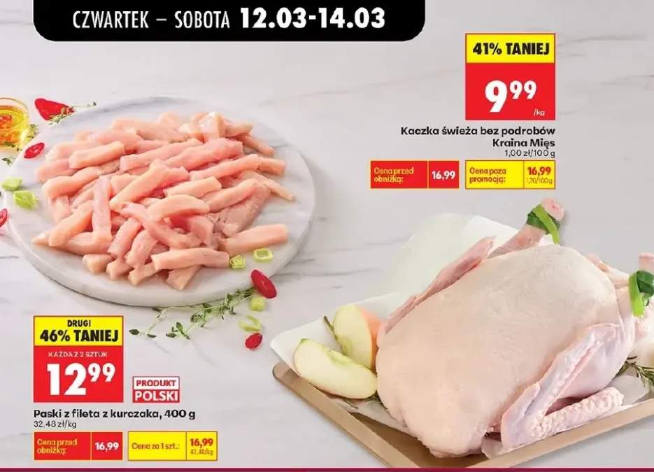 Kaczka świeża bez podrobów