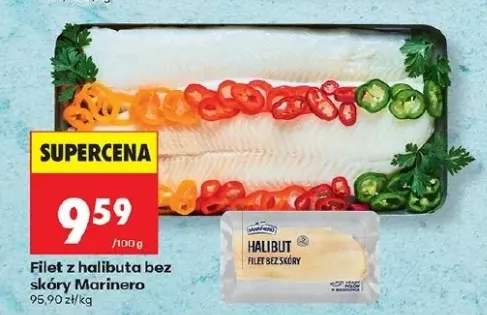 Filet z halibuta bez skóry
