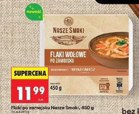 Flaki wołowe po zamojsku