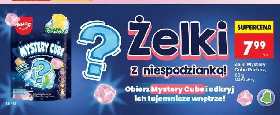 Żelki Mystery Cube