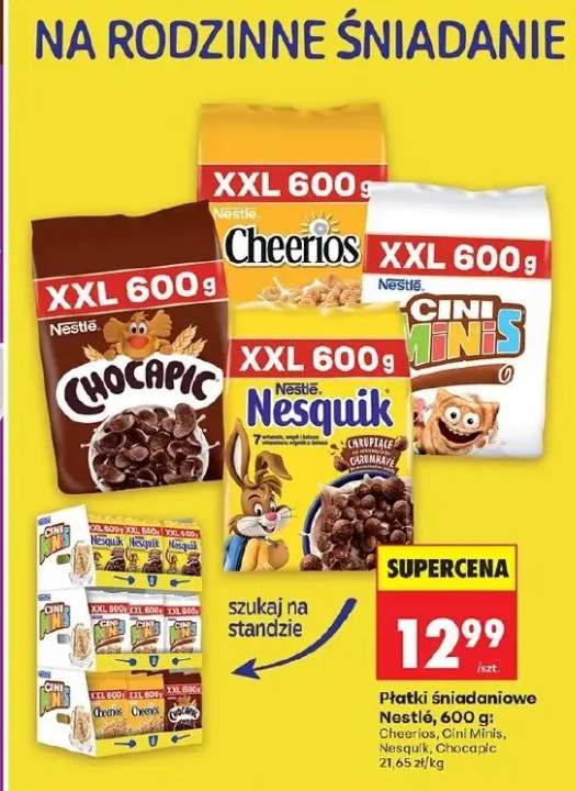 Płatki śniadaniowe Cheerios