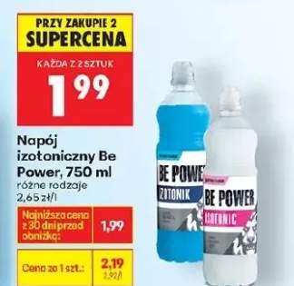 Napój izotoniczny różne rodzaje