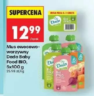 Mus owocowo-warzywny BIO