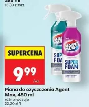 Piana do czyszczenia Agent Max różne rodzaje