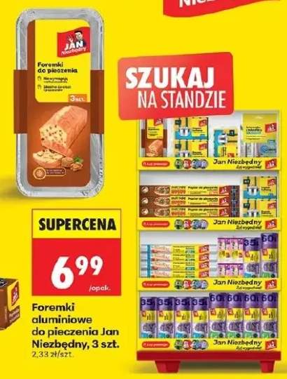 Foremki aluminiowe do pieczenia