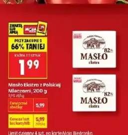 Masło ekstra z Polskiej Mleczarni