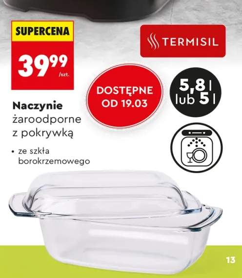 Naczynie żaroodporne z pokrywką