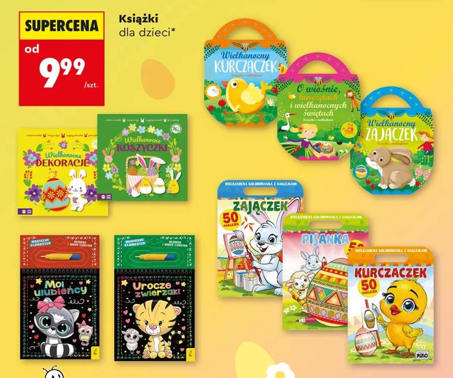 Książki dla dzieci, różne rodzaje