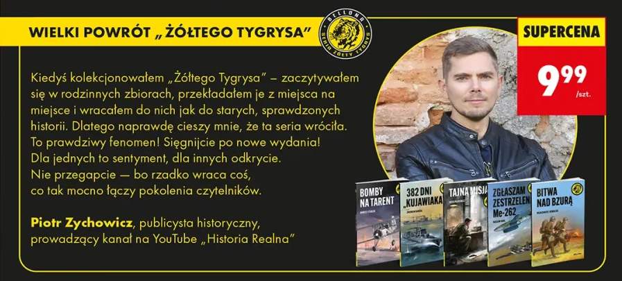 Książki z serii: Żółty Tygrys