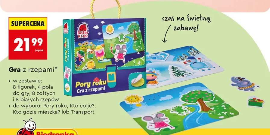 Gra z rzepami, różne rodzaje