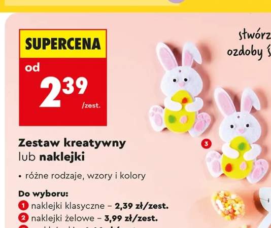 Zestaw kreatywny wyklejanki, różne wzory i kolory