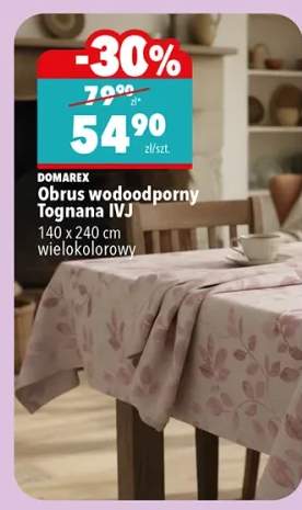 Obrus wodoodporny Tognana IVJ 140x240 cm