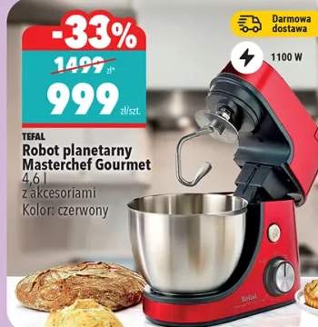 Robot planetarny Masterchef Gourmet 4.6l z akcesoriami