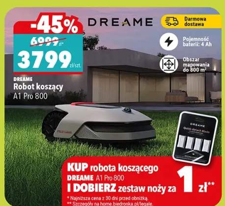 Robot koszący A1 Pro 800