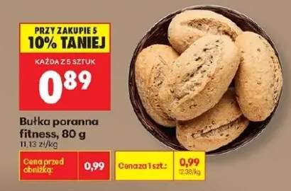 Bułka poranna fitness