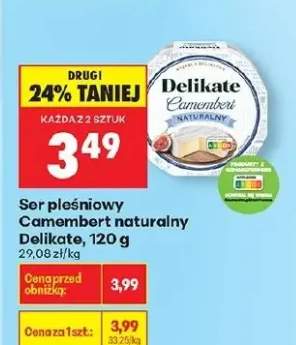 Ser pleśniowy Camembert naturalny