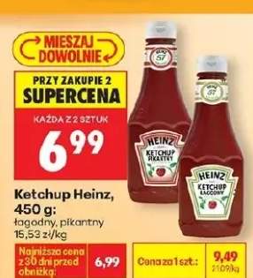 Ketchup łagodny, pikantny