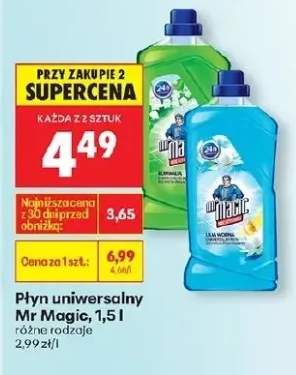 Płyn uniwersalny Mr Magic różne rodzaje