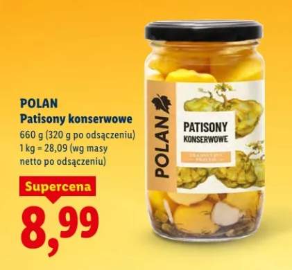 patisony konserwowe
