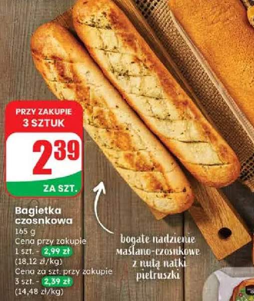 bagietka z masłem czosnkowym