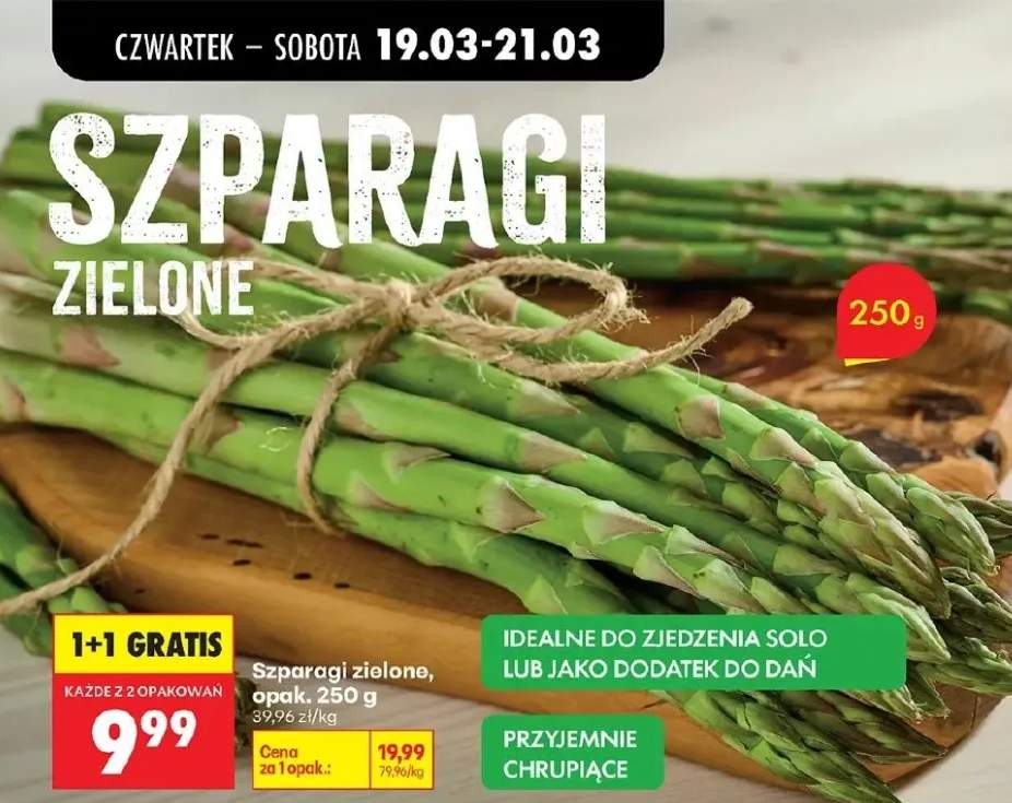 Szparagi zielone