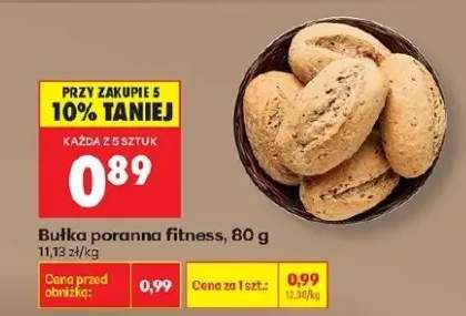 Bułka poranna fitness