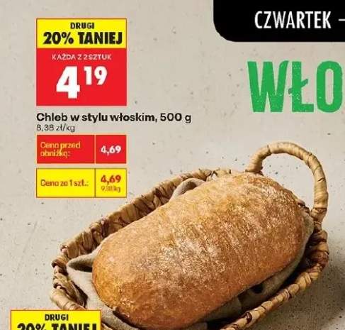 Chleb w stylu włoskim