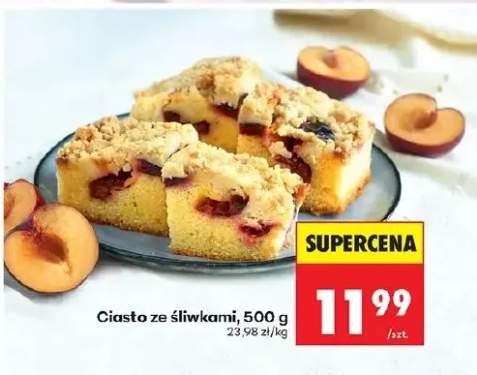ciasto ze śliwkami