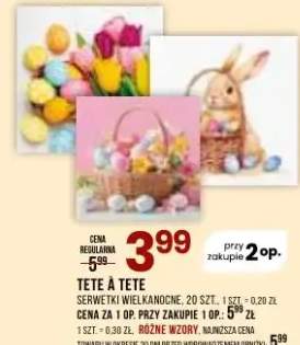 serwetki wielkanocne