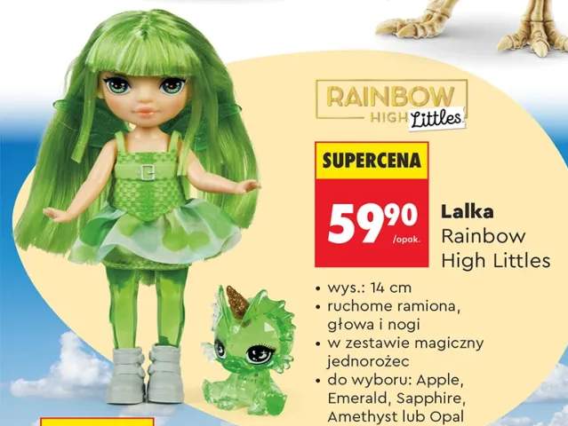 Lalka Rainbow High Littles, różne rodzaje