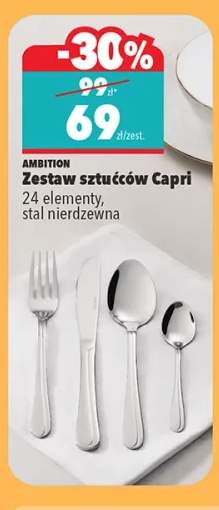 Zestaw sztućców Capri