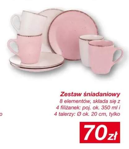 zestaw porcelanowy