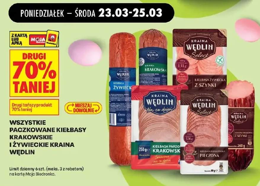 Kiełbasa żywiecka z szynki