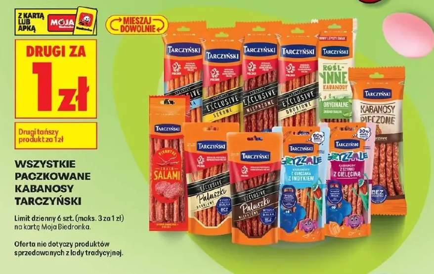 Kabanosy Pizzale z kurczaka z indykiem