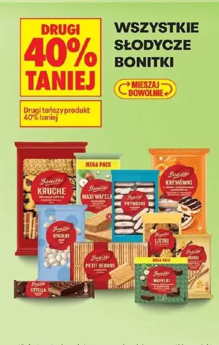 Słodycze bonitki różne rodzaje