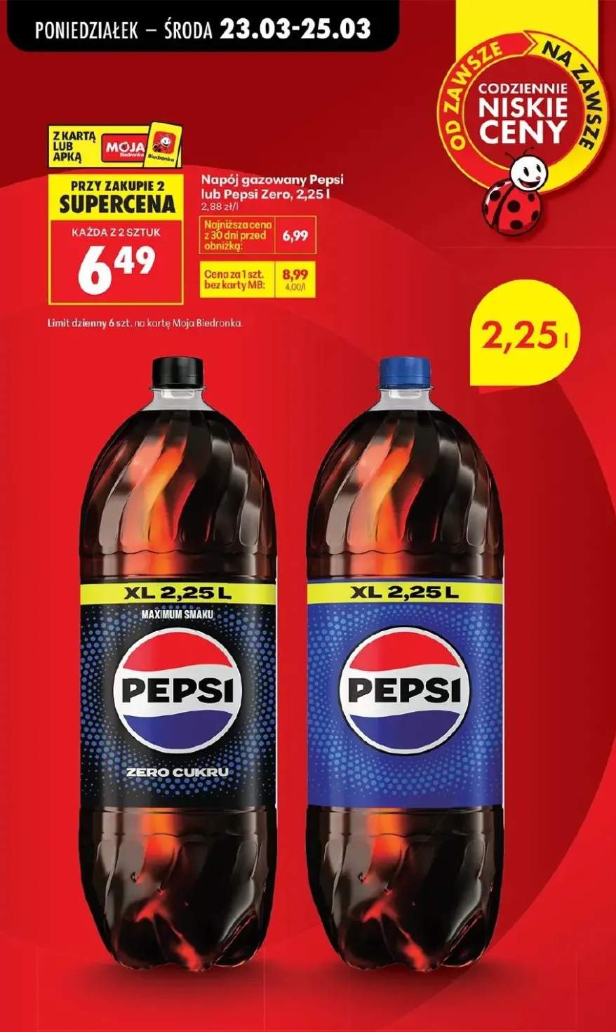 Napój gazowany Pepsi