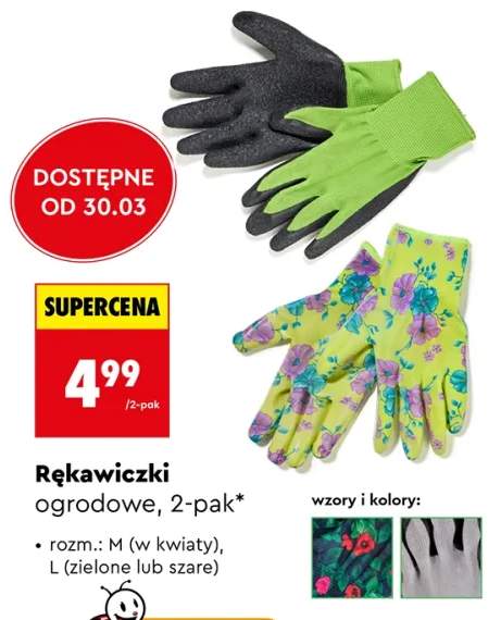 Rękawiczki ogrodowe 2-pak