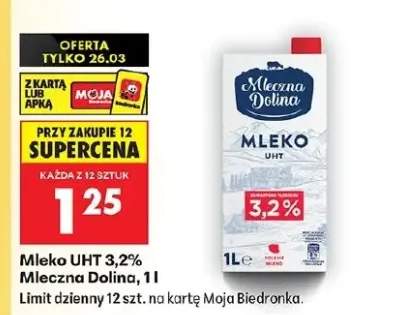 Mleko UHT 3,2%