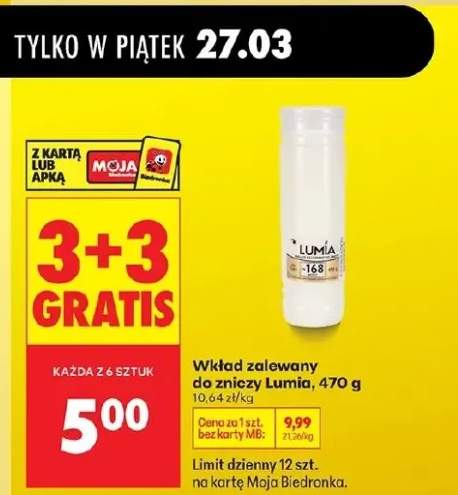 Wkład zalewany do znicza