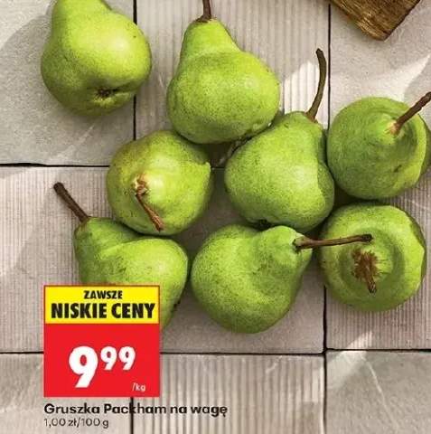 Gruszka Packham'a na wagę