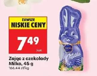 Zając z czekolady