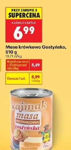 Masa krówkowa Gostyńska