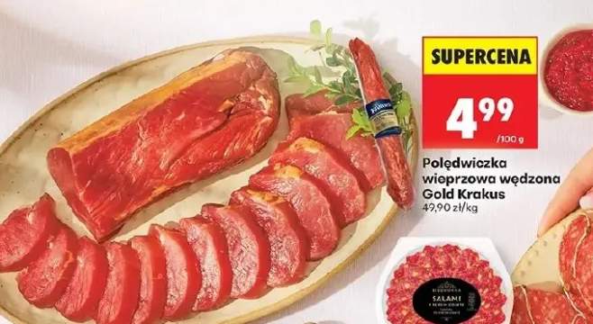 Polędwiczka wieprzowa wędzona