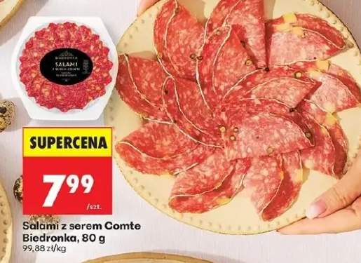 Salami z serem Comte