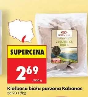 Kiełbasa biała parzona