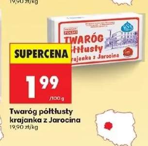 Twaróg półtłusty krajanka z Jarocina