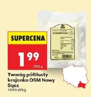 Twaróg półtłusty krajanka