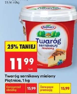 Twaróg sernikowy mielony