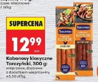 Kabanosy klasyczne wieprzowe